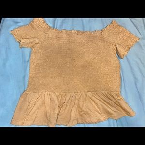 american eagle off the shoulder top